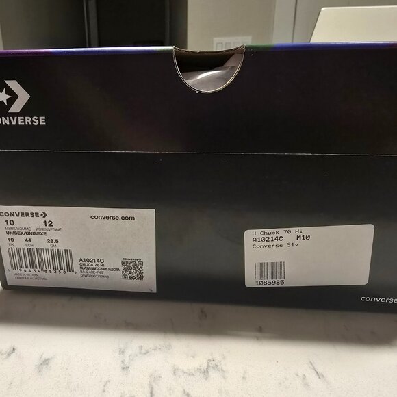 NEW 2024 Chuck 70 High Pride 2024 Converse Sneakers Chuck 70 A10214C SIZE 10 NEW - Picture 15 of 16